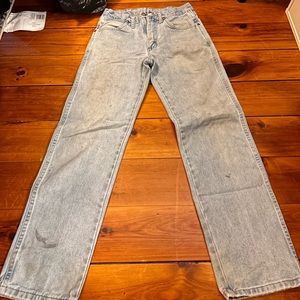 men’s wrangler cowboy cut jeans 28x30